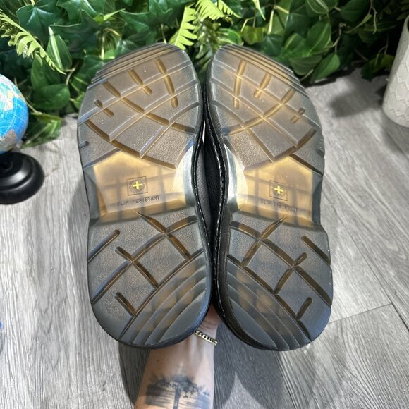 Dr Martens Black Norfolk Slip on Round Toe Textured Leather Loafers Size US M 13 - Picture 7 of 10